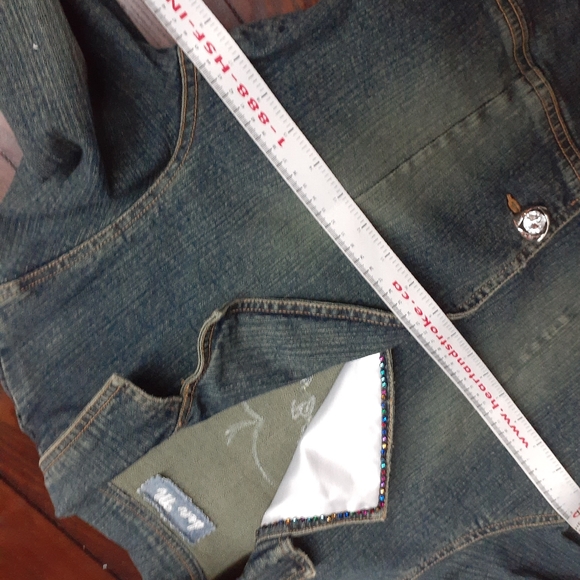 ONE OF A KIND by Den M Jean Jacket - Picture 15 of 15